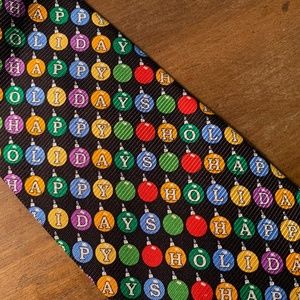 Christmas Themed Mens Tie